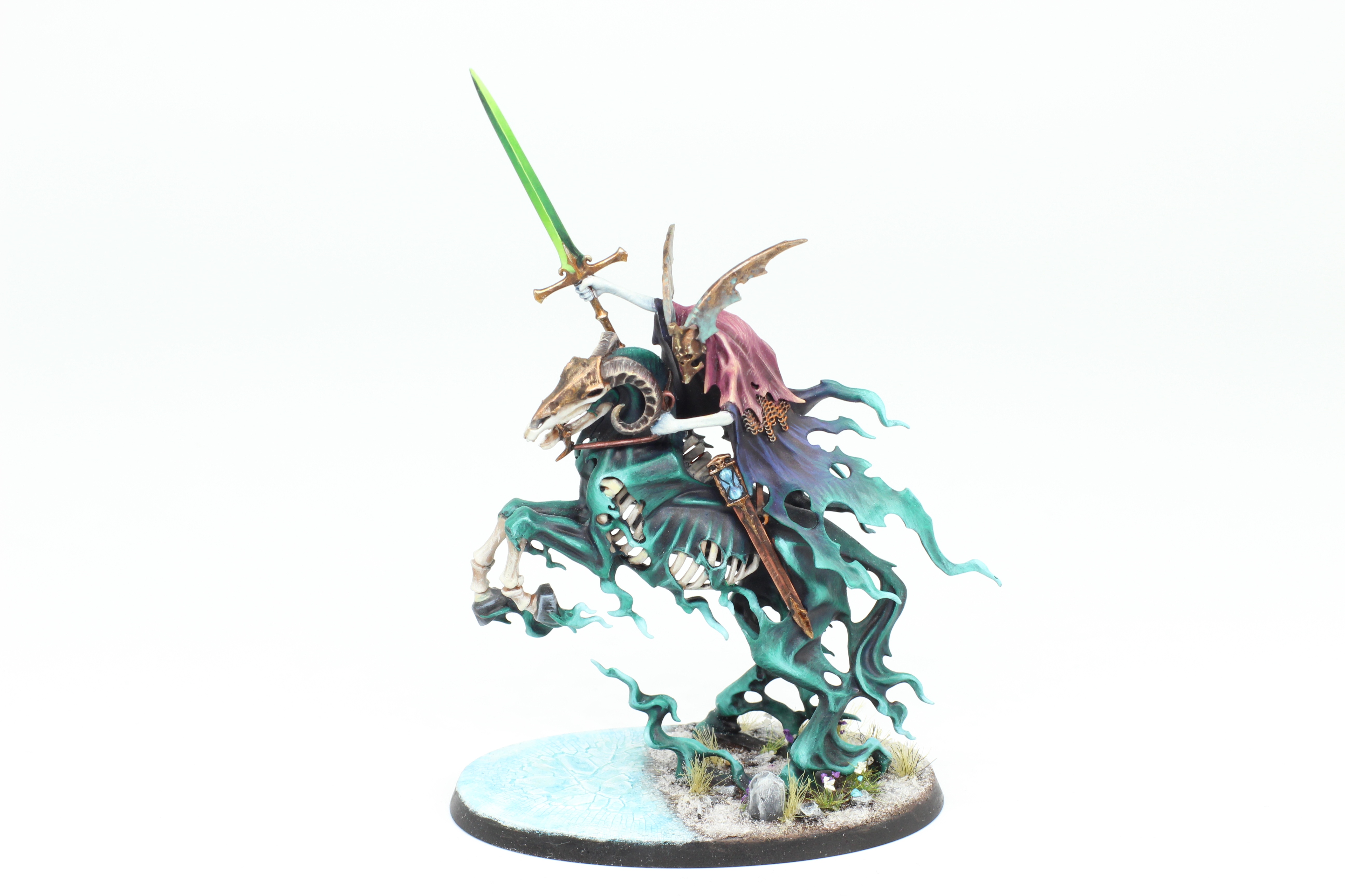 Knight of shrouds on ethereal steed